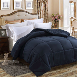 Down Alternative Comforter, Duvet Insert, Medium Weight for All Season, Fluffy, Warm, Soft & Hypoallergenic